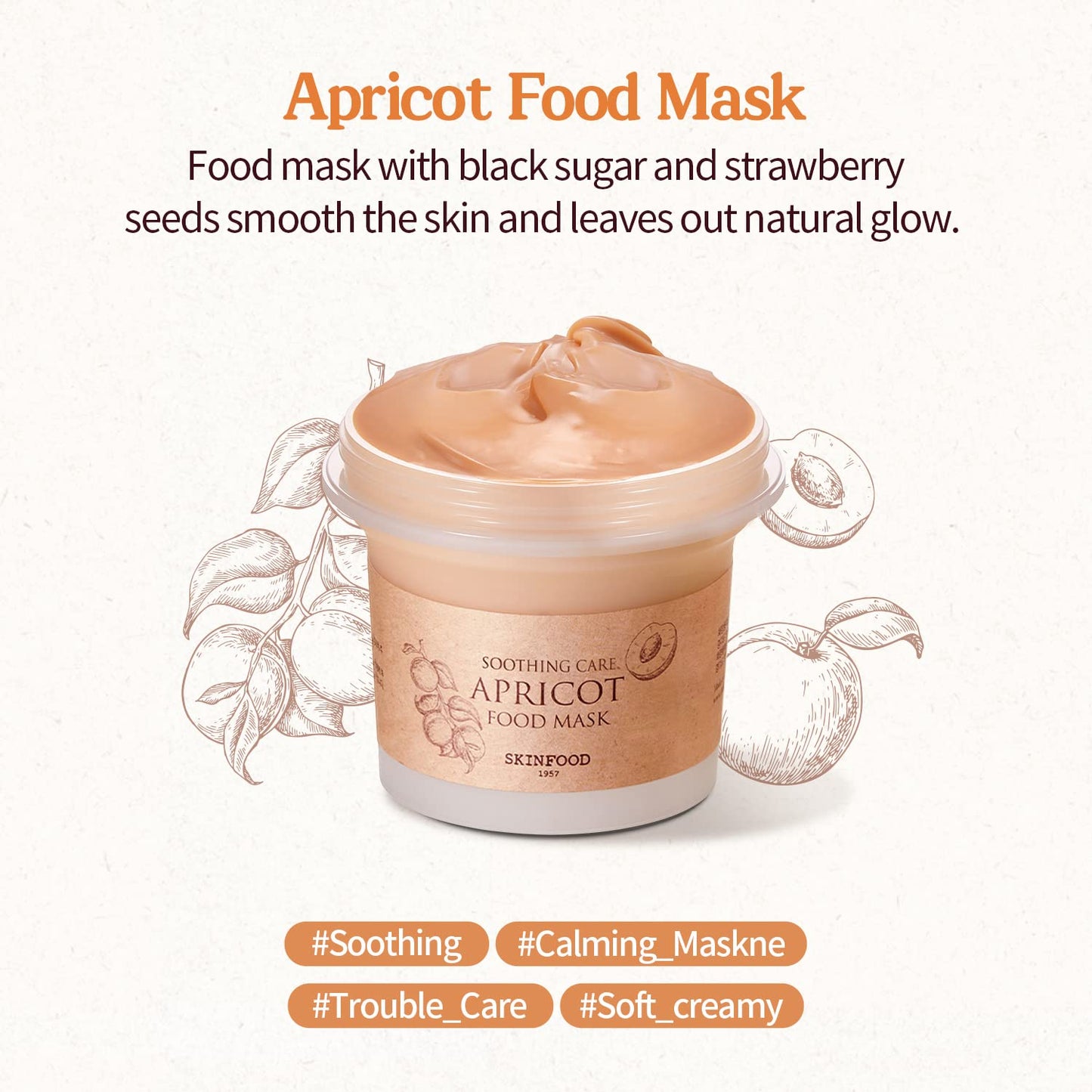 Skinfood - Apricot Food Mask 120g