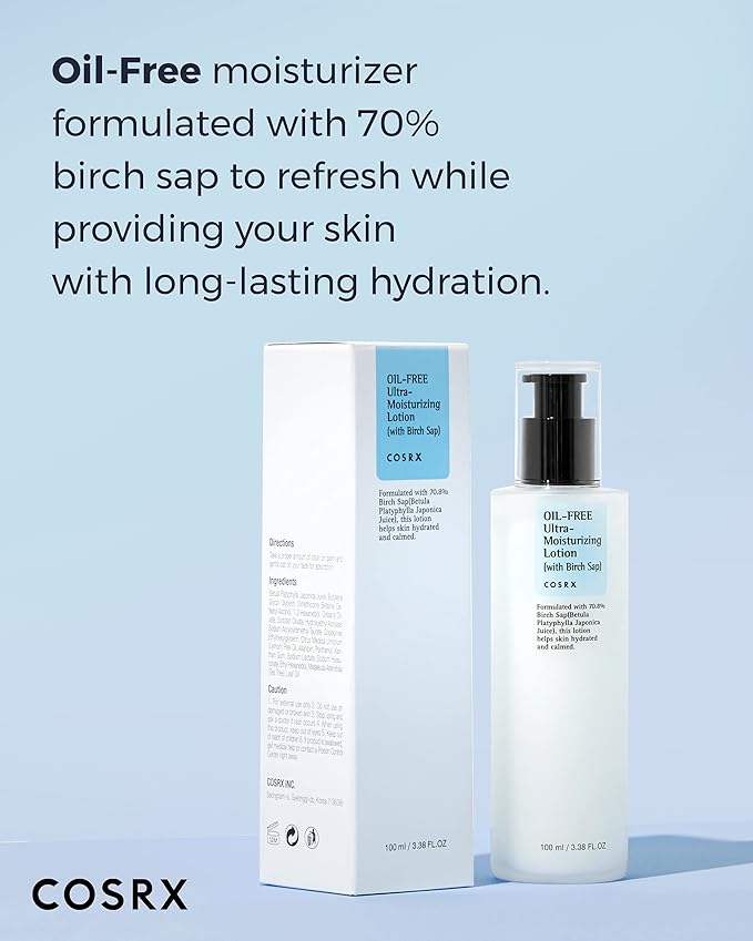 COSRX - Oil Free Ultra Moisturizing Lotion with Birch Sap 100ml