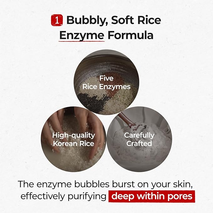 Numbuzin – No.3 Rice Enzyme Skin Softening Cleansing Foam 170ml