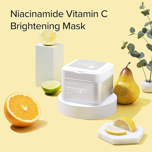Mary & May - Niacinamide Vitamin C Brightening Mask 30EA