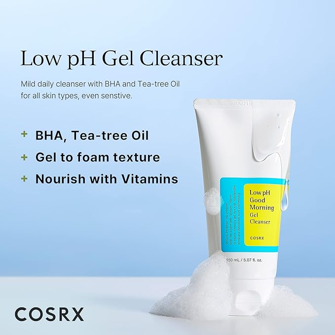 COSRX- Low pH Good Morning Gel Cleanser 150ml