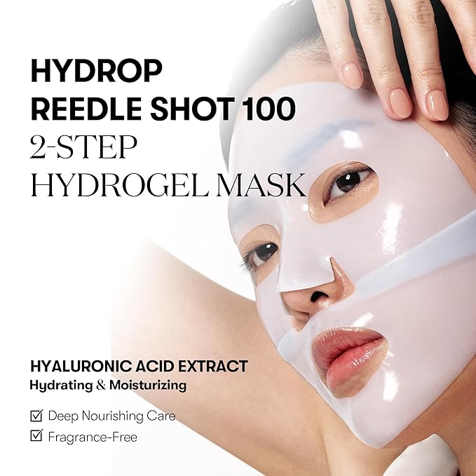 VT Cosmetics – Hydrop Reedle Shot 100hL 2 Step Hydrogel Mask Sheet