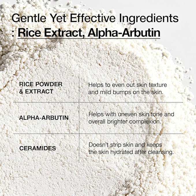 Anua – Rice Enzyme Brightening Cleansing Powder 40g