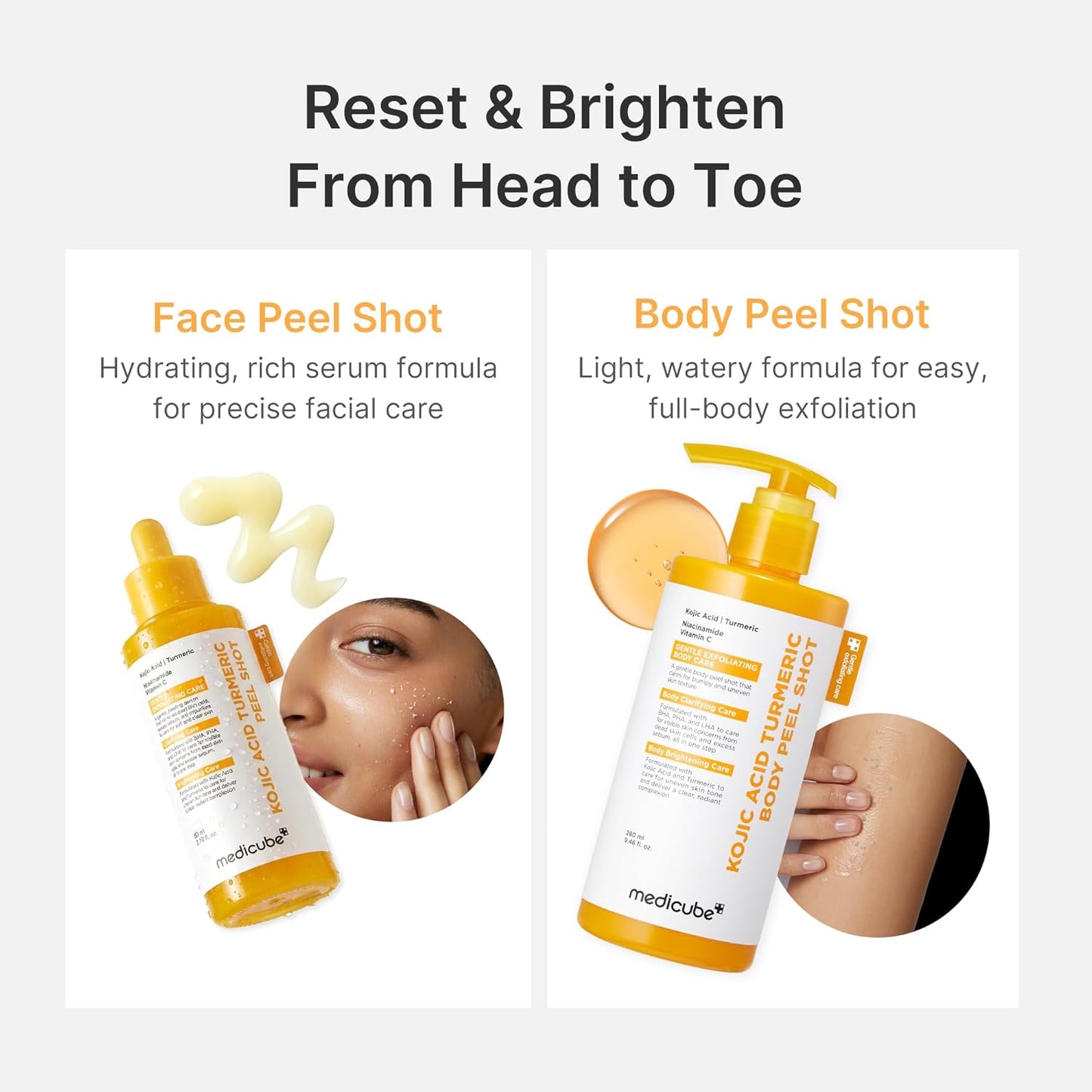 Medicube – Kojic Acid Turmeric Peel Shot 80ml