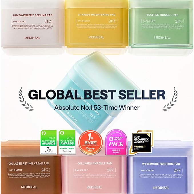 Mediheal – Collagen Ampoule Pad 100 Pads