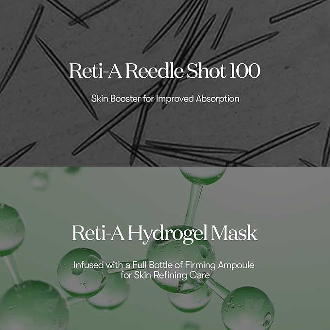 VT Cosmetics – Reti-A Reedle Shot 100 2Step Hydrogel Mask (1ea)