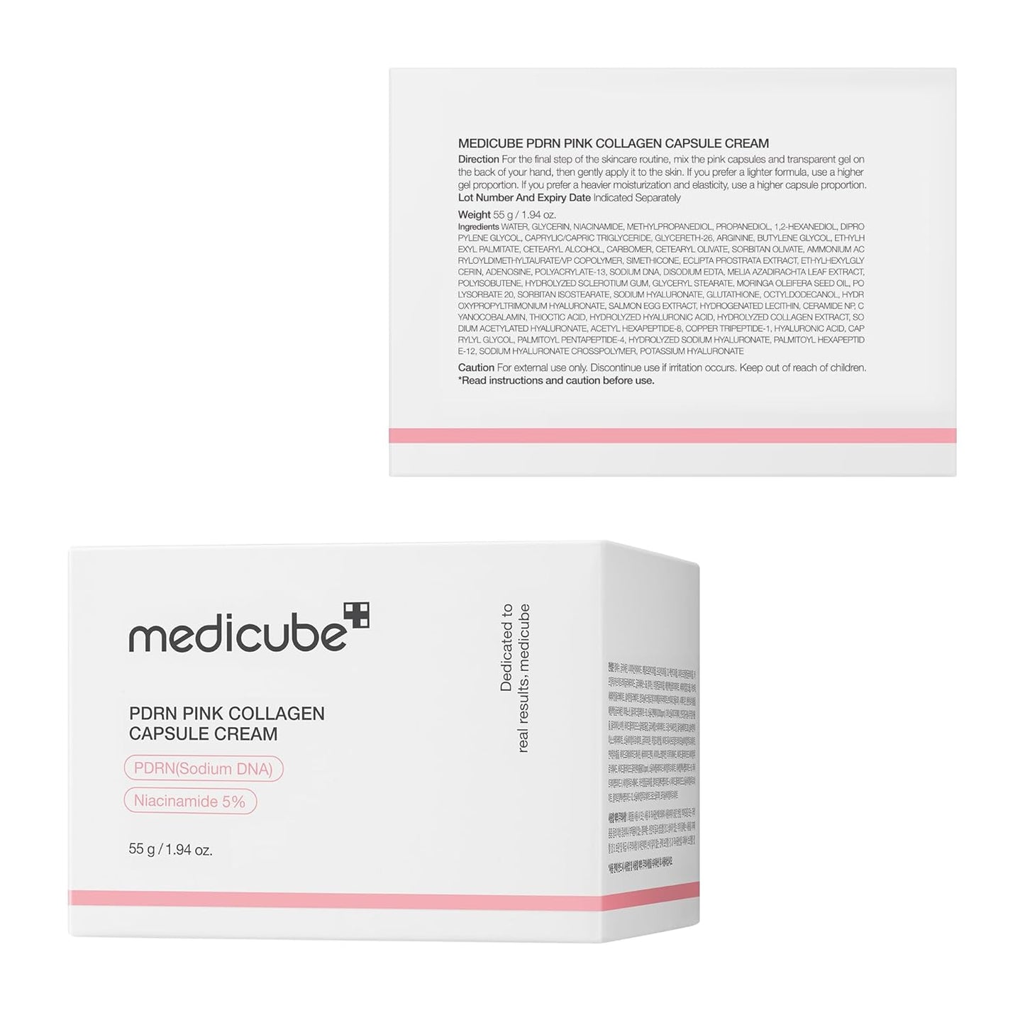 Medicube – PDRN Pink Collagen Capsule Cream 55g