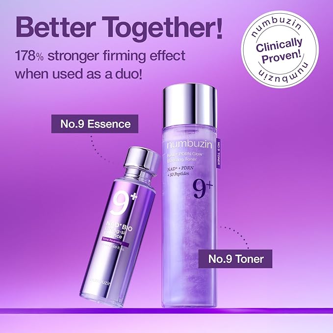 Numbuzin – No.9 NAD PDRN Glow Boosting Toner 150ml