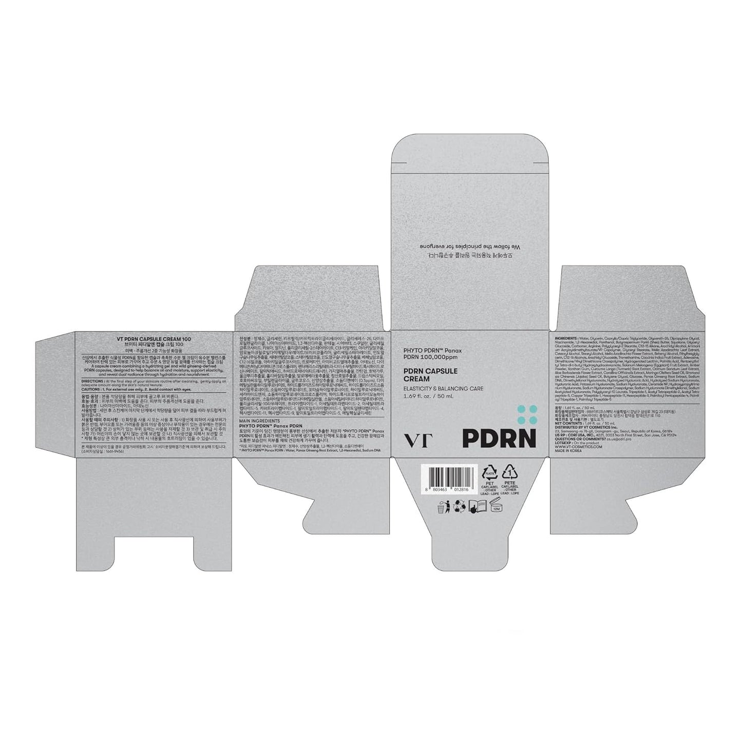 VT – PDRN Capsule Cream 100 50ml