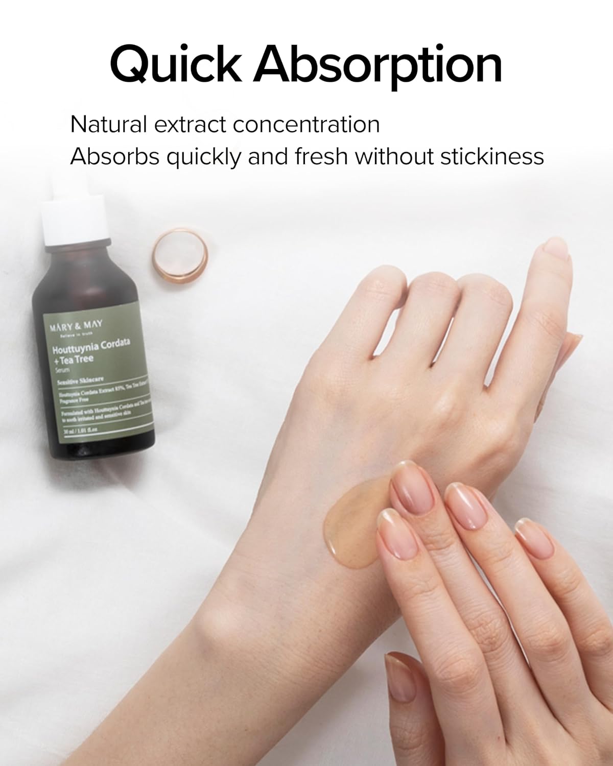 Mary&May – Houttuynia Cordata +Tea Tree Serum 30ml