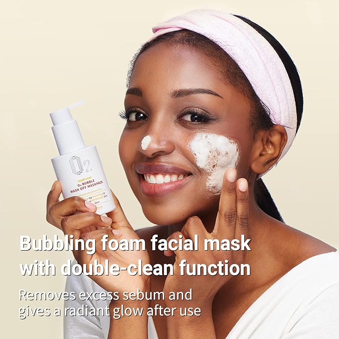 Be The Skin - Heartleaf O2 Bubble Wash off Maskpack 120g