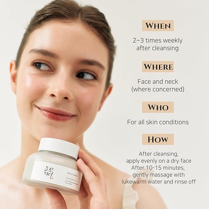 Beauty of Joseon – Ground Rice and Honey Glow Mask 150m