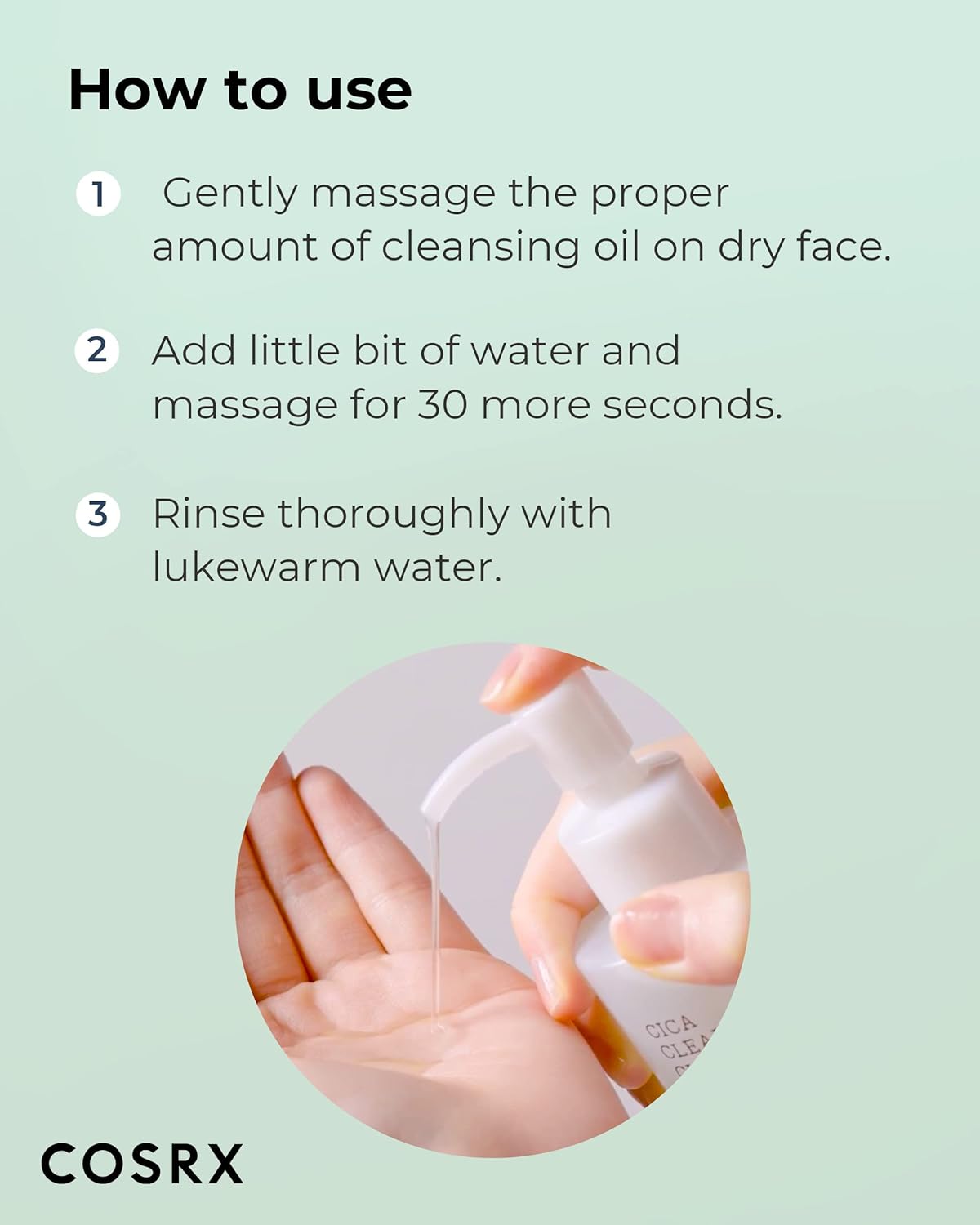 Cosrx – Pure Fit Cica Clear Cleansing Oil 200ml