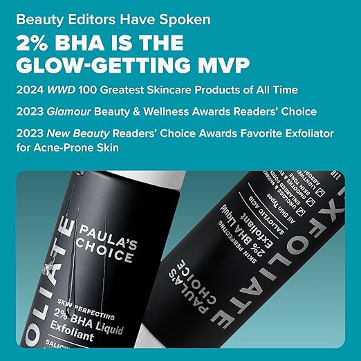 Paula’s Choice – Skin Perfecting BHA Liquid Exfoliant 236ml