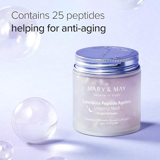 Mary & May - Calendula Peptide Ageless Sleeping Mask 110 g