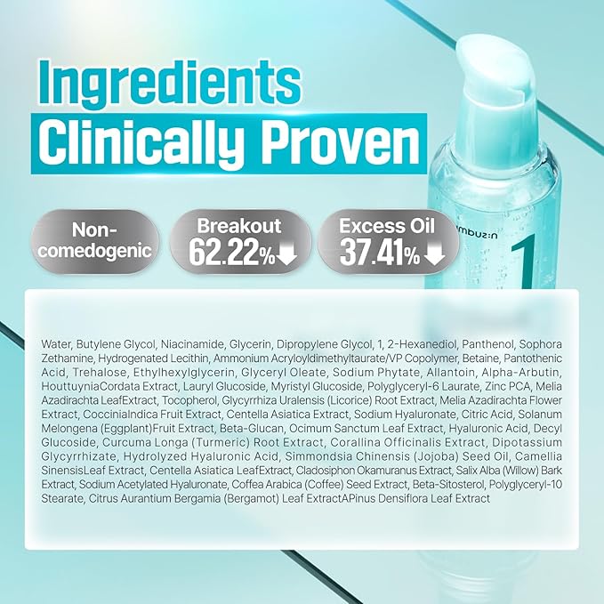 Numbuzin – No. 1 Pantothenic B5 Active Soothing Serum 50ml