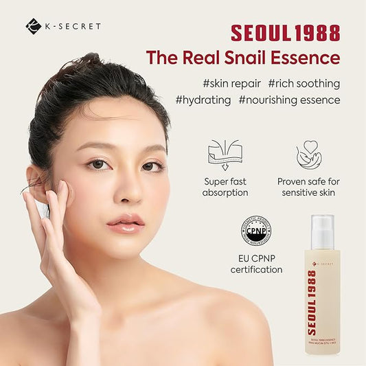 K-Secret – Snail Mucin 97% + Rice Essence 100ml