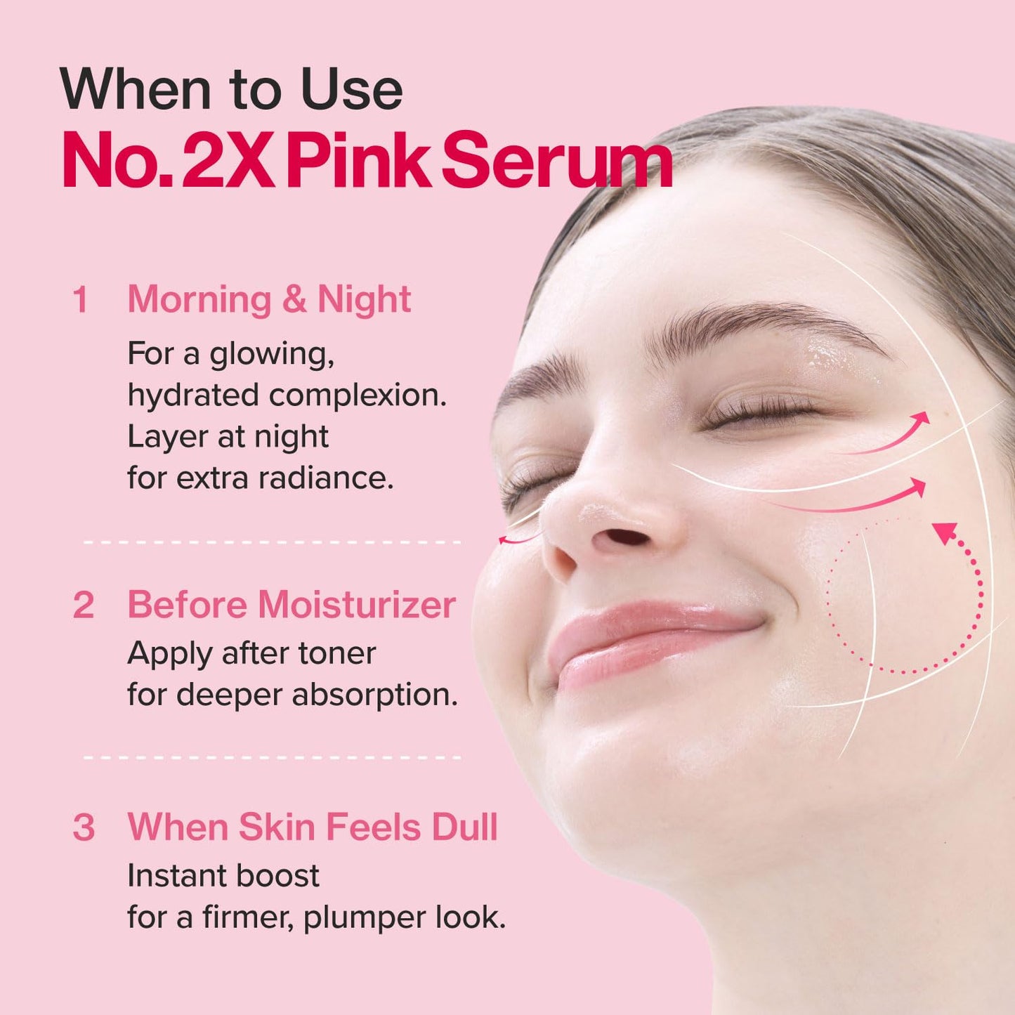 Numbuzin – No.2 Rose PDRN Collagen 2X Plumping Serum 30ml