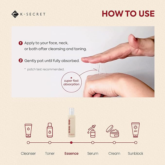 K-Secret – Snail Mucin 97% + Rice Essence 100ml