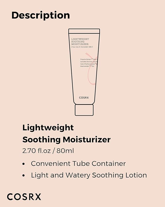 Cosrx - AC Collection Lightweight Soothing Moisturizer 80ml