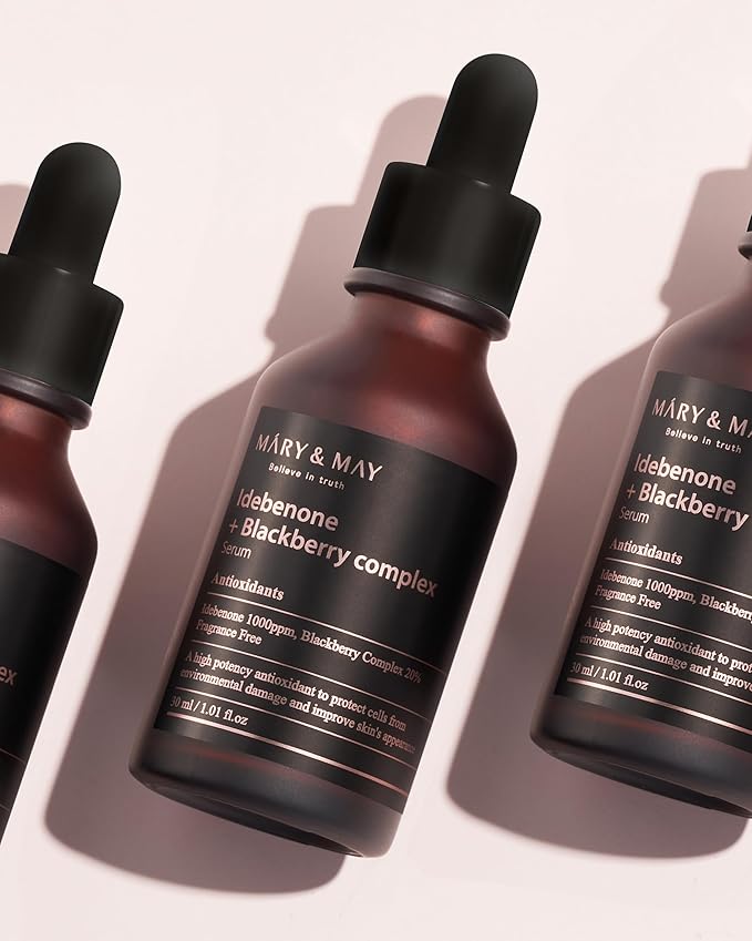 Mary & May – Idebenone + Blackberry Complex Serum 10ml