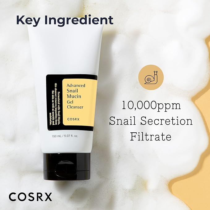 Cosrx – Advanced Snail Mucin Gel Cleanser 150ml