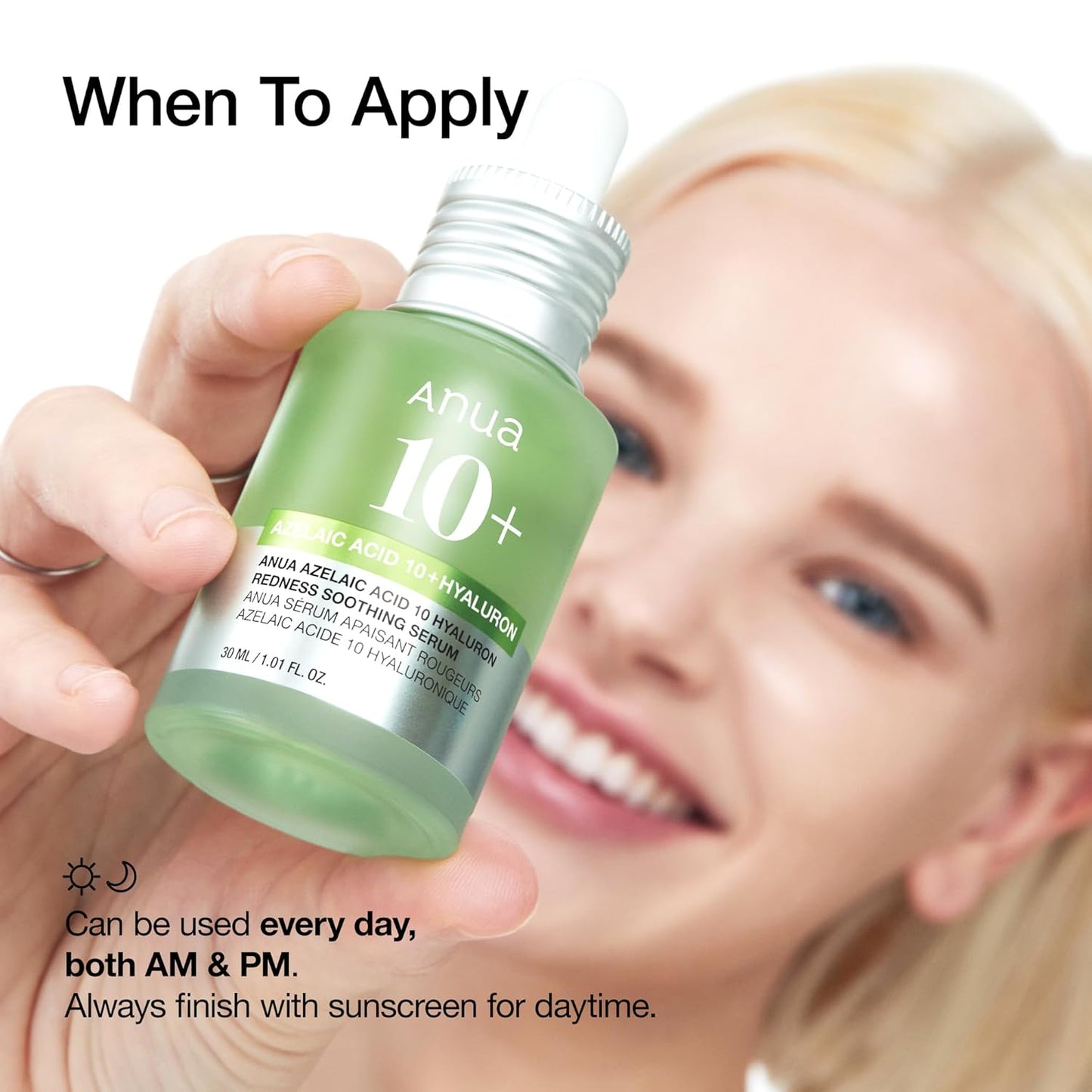 Anua – Azelaic Acid 10 Hyaluron Redness Soothing Serum
