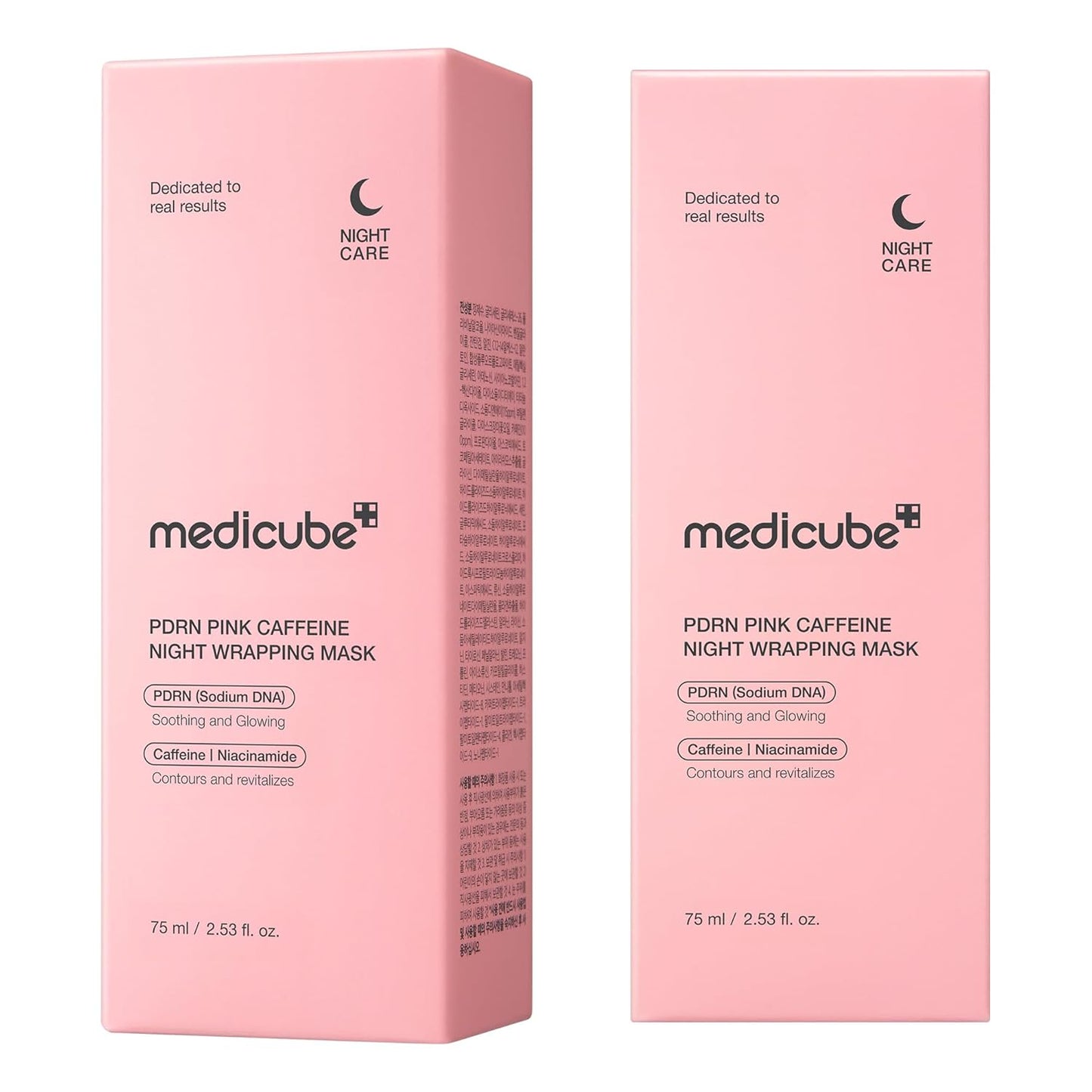Medicube – PDRN Pink Caffeine Overnight Wrapping Mask 75ml