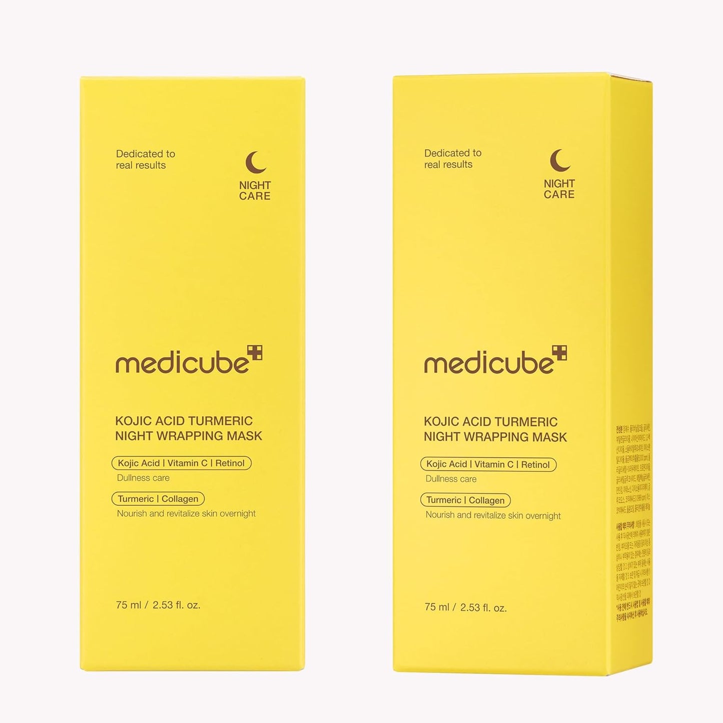 Medicube – Kojic Acid Turmeri Night Wrapping Mask 75ml