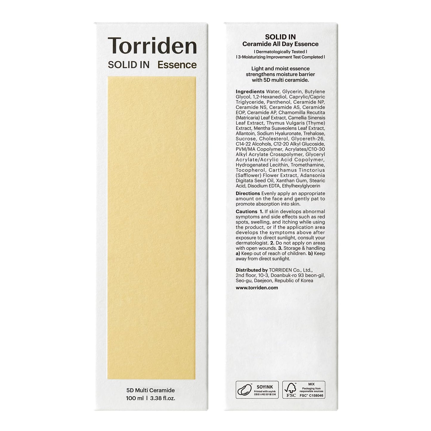 Torriden – SOLID-IN All Day Essence 100ml