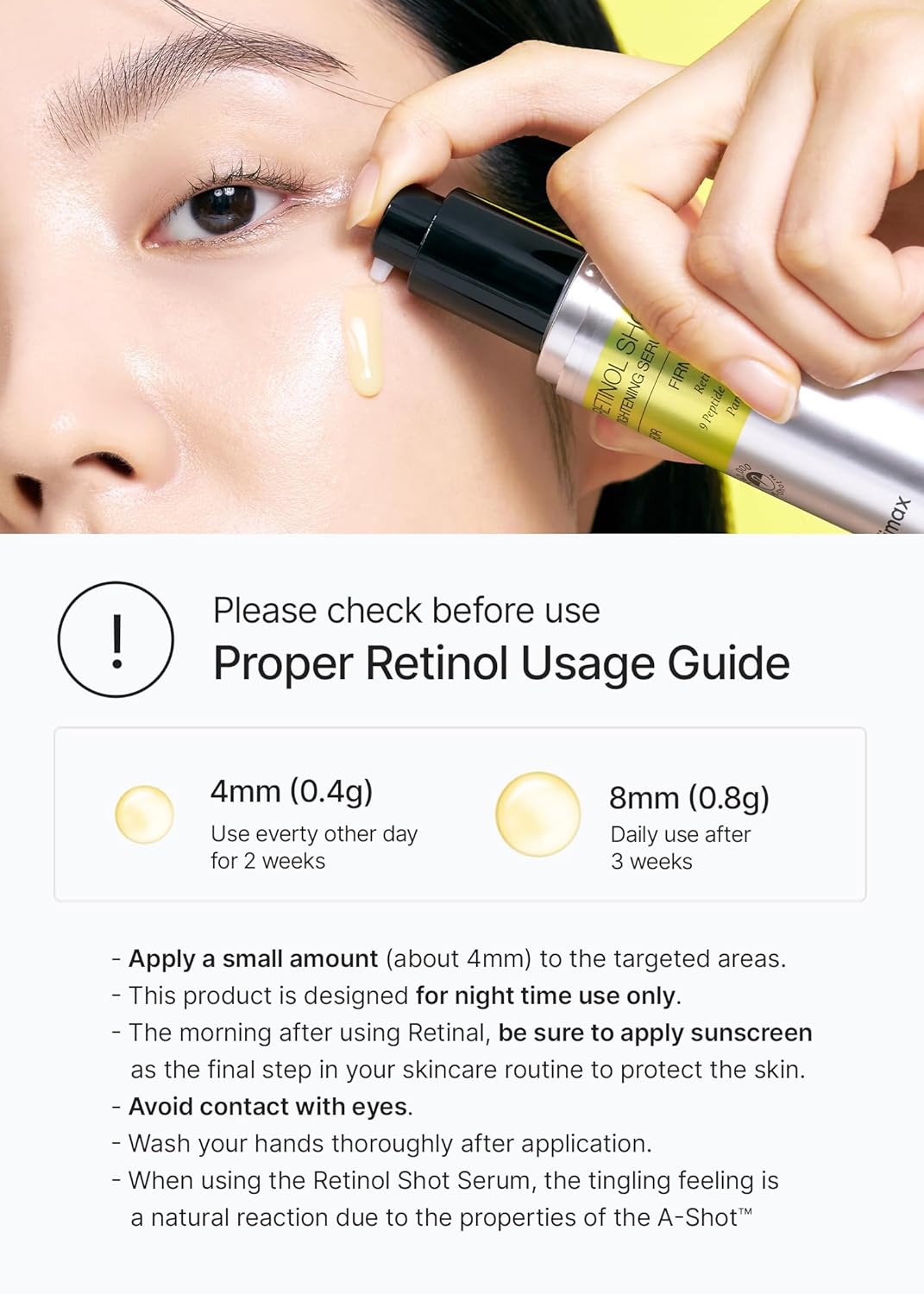 Celimax – Retinol Shot Tightening Serum 30ml