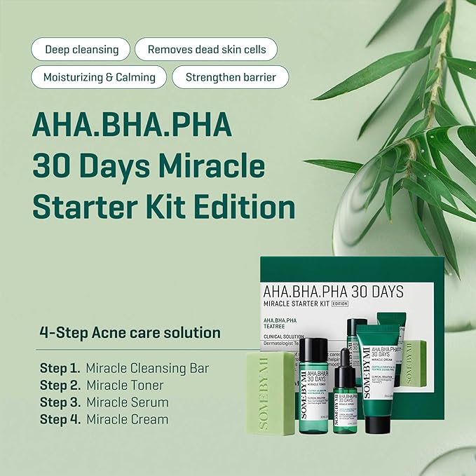 Some By Mi – AHA BHA PHA 30 Days Miracle Starter Kit Limited Edition (4 Items)