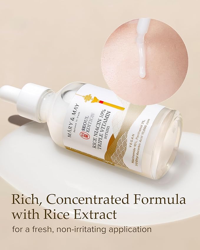 Mary & May – Rice niacin 10% Triple Vitamin Serum 80ml
