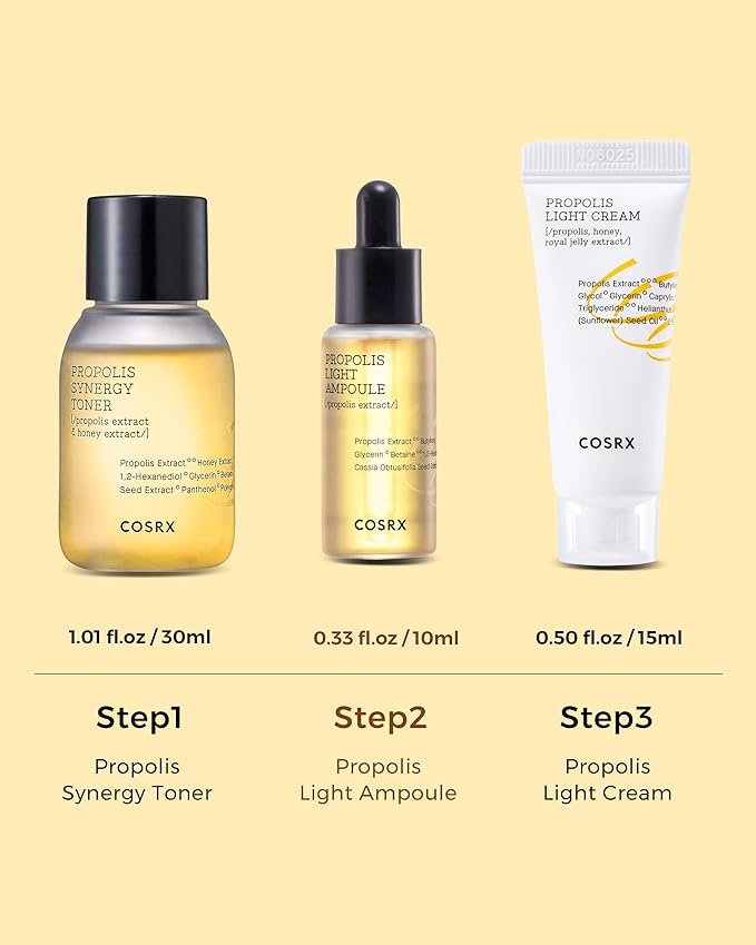 Cosrx – HONEY GLOW KIT- 3 step