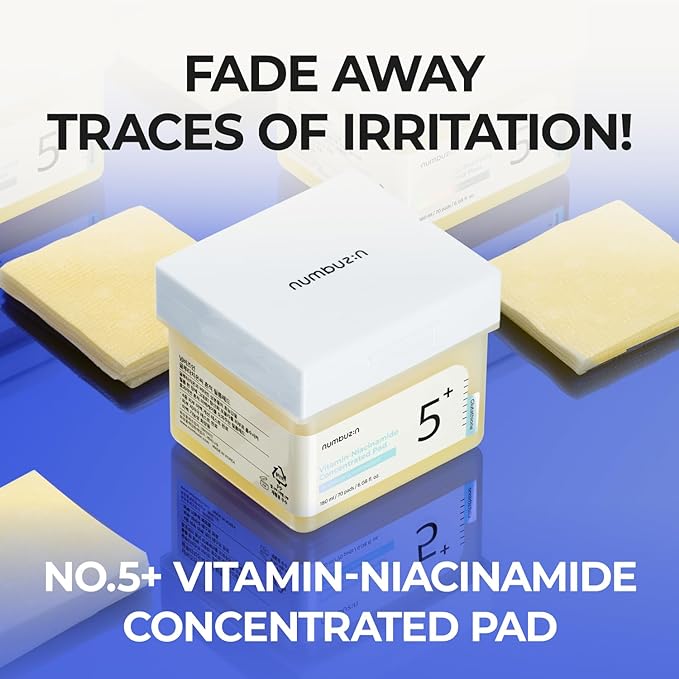 Numbuzin – No.5 Vitamin Niacinamide Concentrated Pad 70 EA