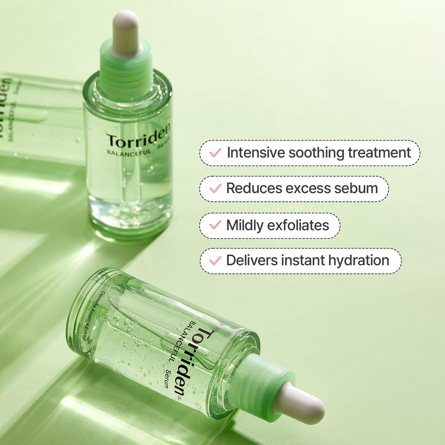 Torriden – Balanceful Cica Calming Serum 50mL