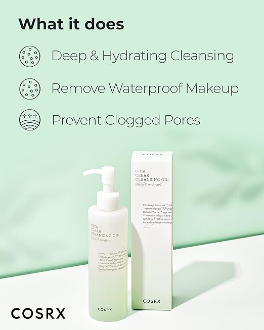 Cosrx – Pure Fit Cica Clear Cleansing Oil 200ml