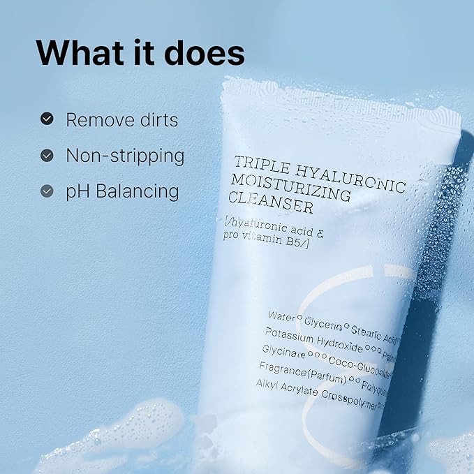 COSRX - Hydrium Triple Hyaluronic Moisturizing Cleanser 150ml