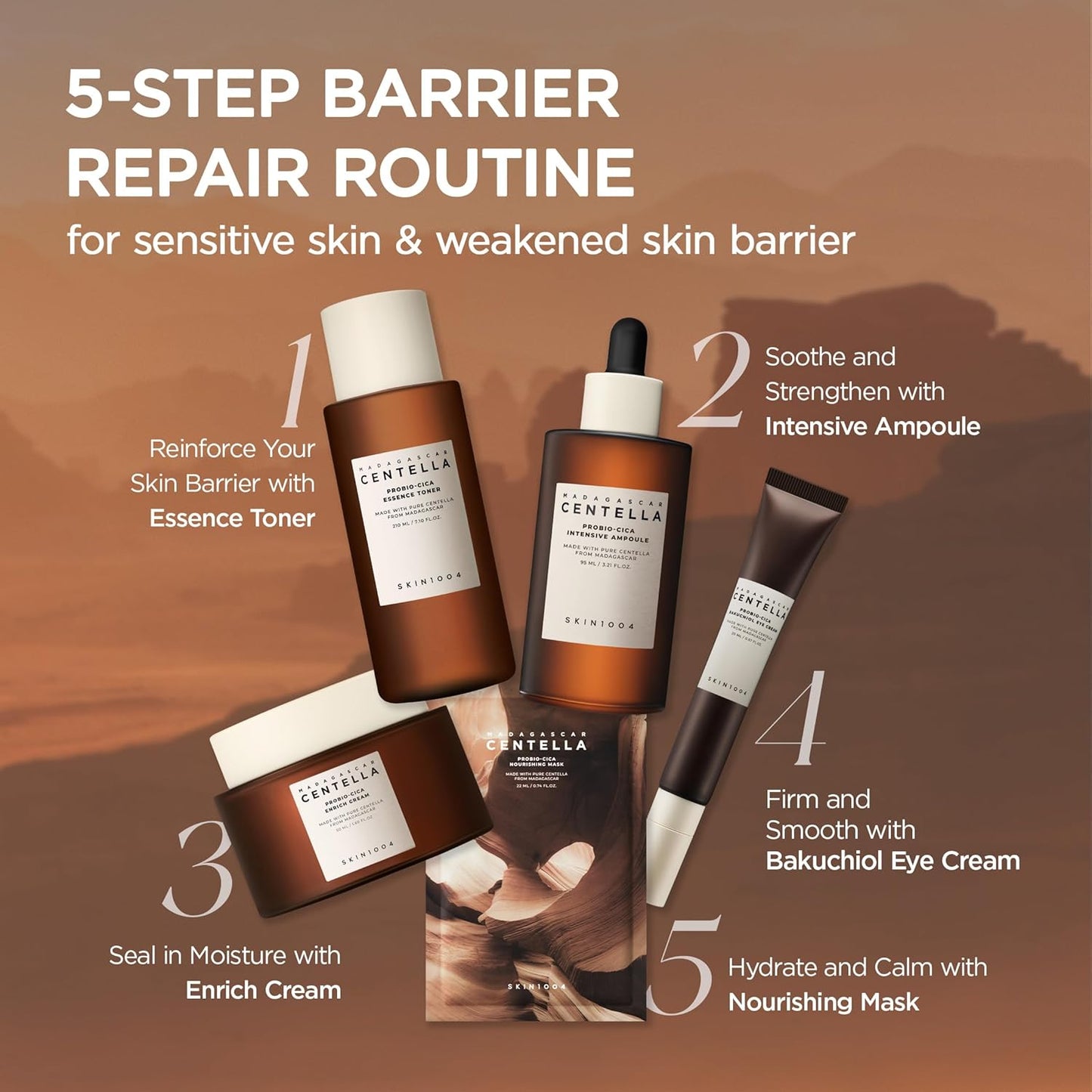 Skin1004 – Madagascar Centella Probio-Cica Essence Toner 210ml