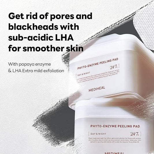 Mediheal – Phyto-enzyme Peeling Pad 100 Pads