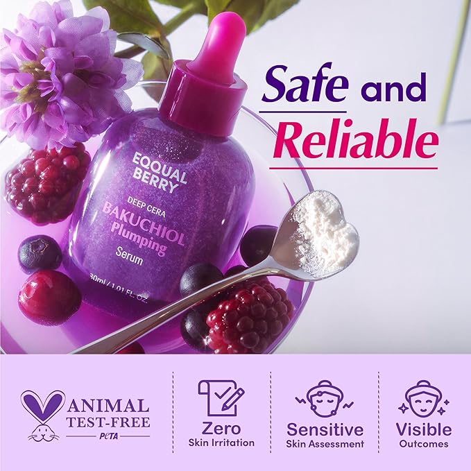 Eqqualberry – Bakuchiol Plumping Serum 30ml