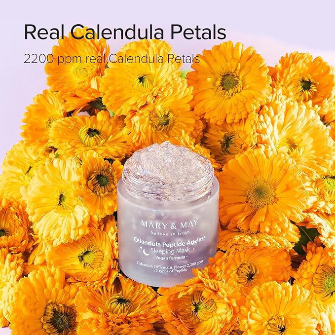 Mary & May - Calendula Peptide Ageless Sleeping Mask 110 g