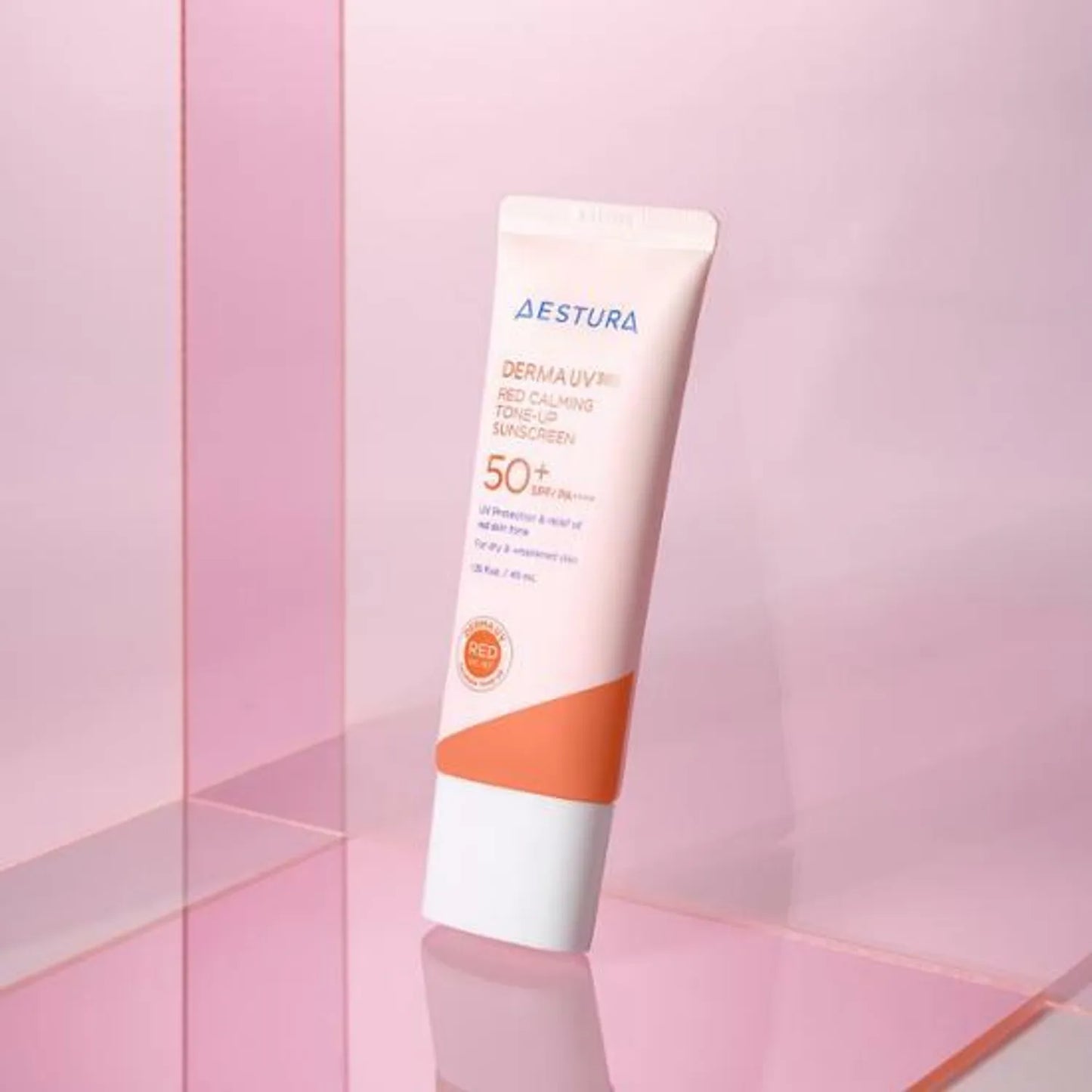 Aestura – Derma UV365 Red Calming Tone-Up Sunscreen 10ml Mini