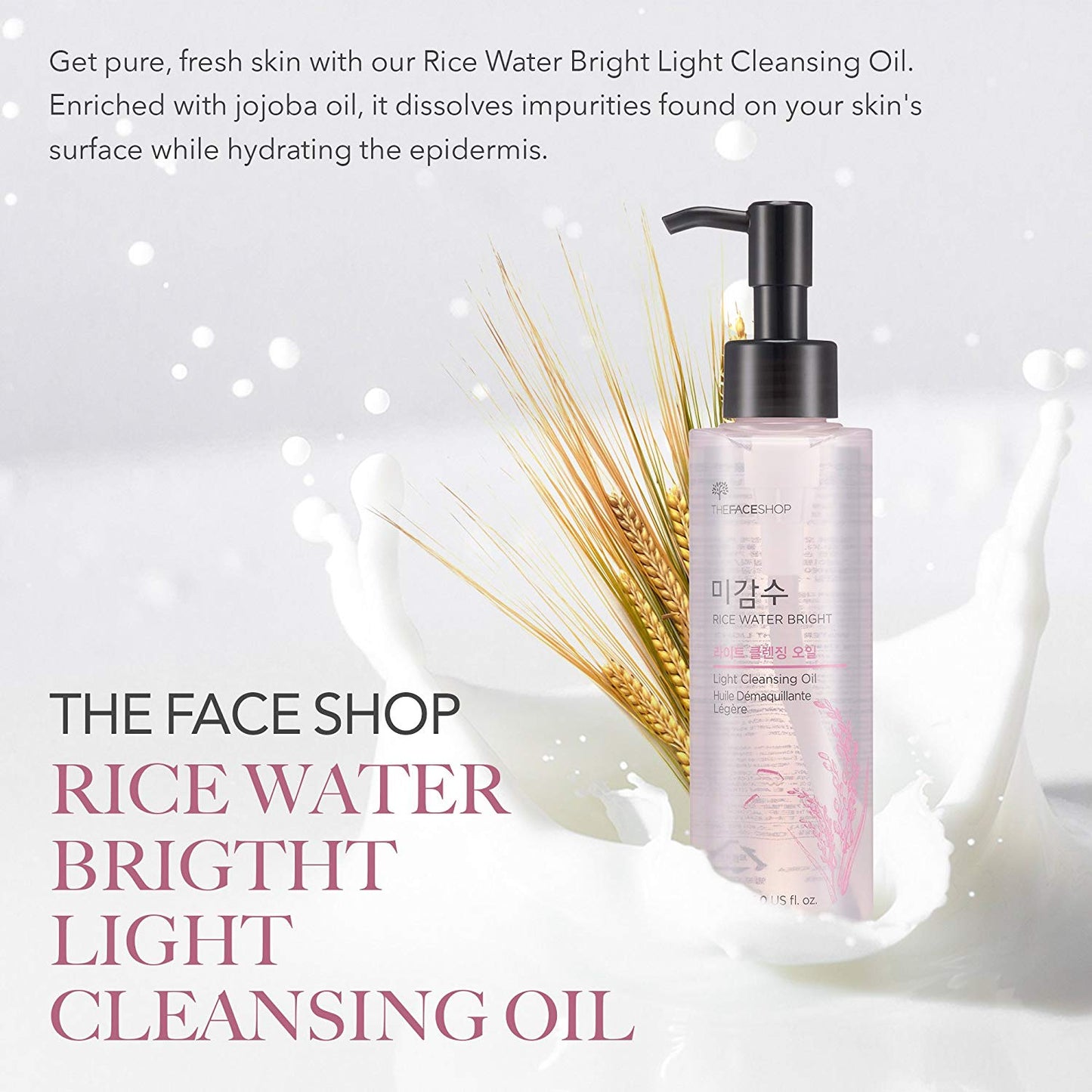 The Face Shop - Rice Water Bright Light Cleansing Oil 150ml