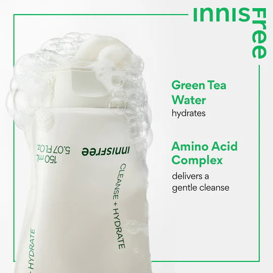 Innisfree - Green Tea Amino Acid Cleansing Foam 150ml