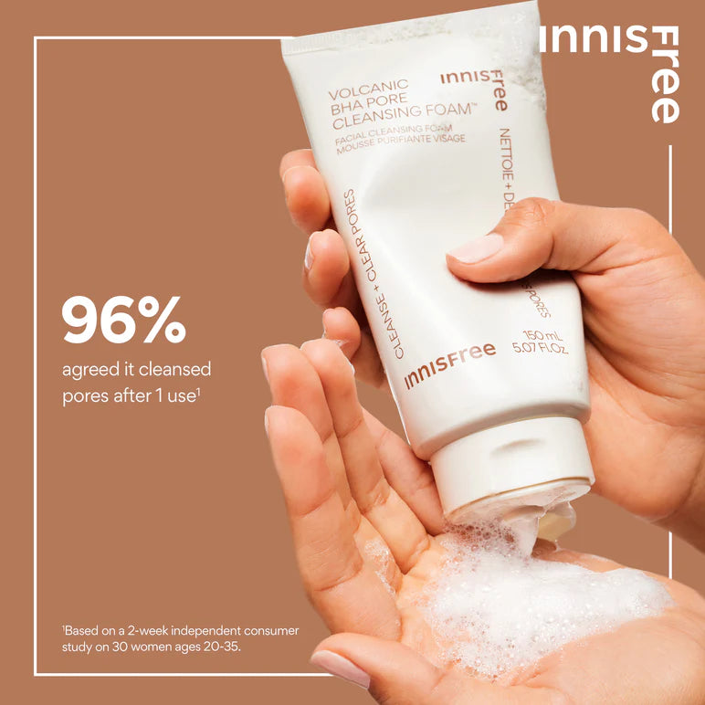 Innisfree - Jeju Volcanic Pore BHA Cleansing Foam 150ml