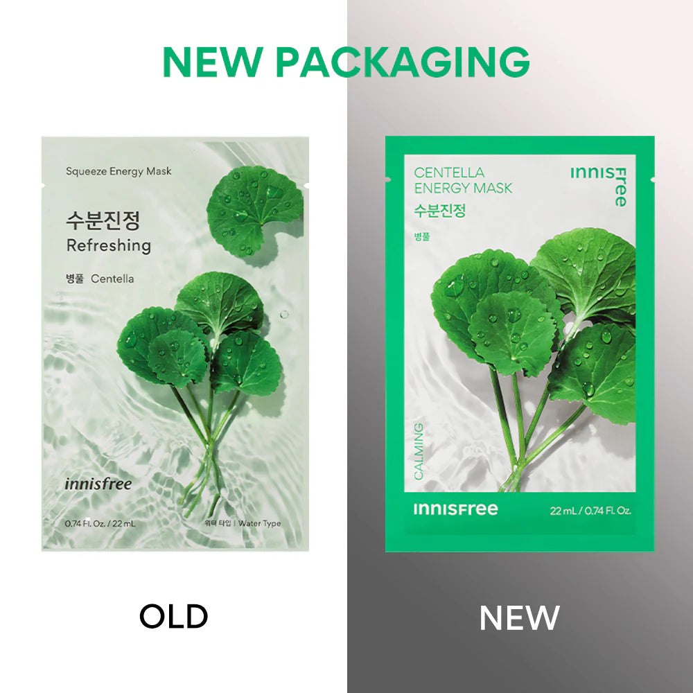 Innisfree - Energy Mask 22ml Centella