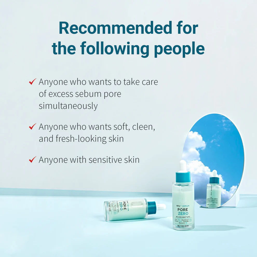 Be The Skin – BHA+ PORE ZERO Serum 30ml