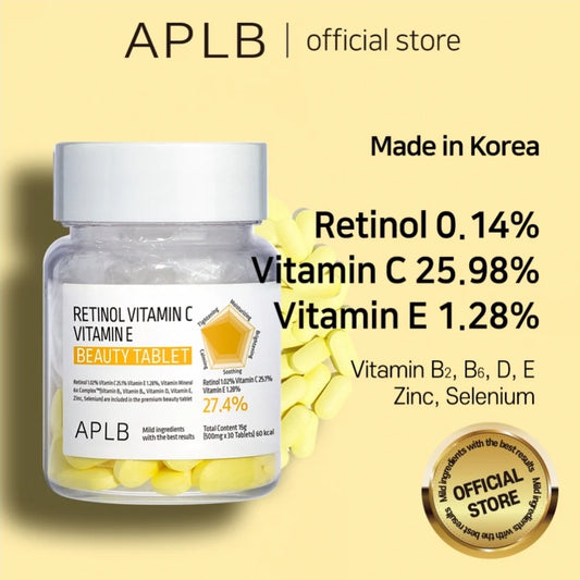APLB – Retinol Vitamin C Vitamin E Beauty Tablet 30