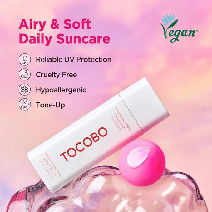 Tocobo - Vita Tone Up Sun Cream SPF50+ PA++++ 50ml